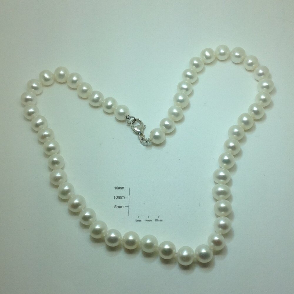 Honora White Freshwater Cultured Pearl Necklace